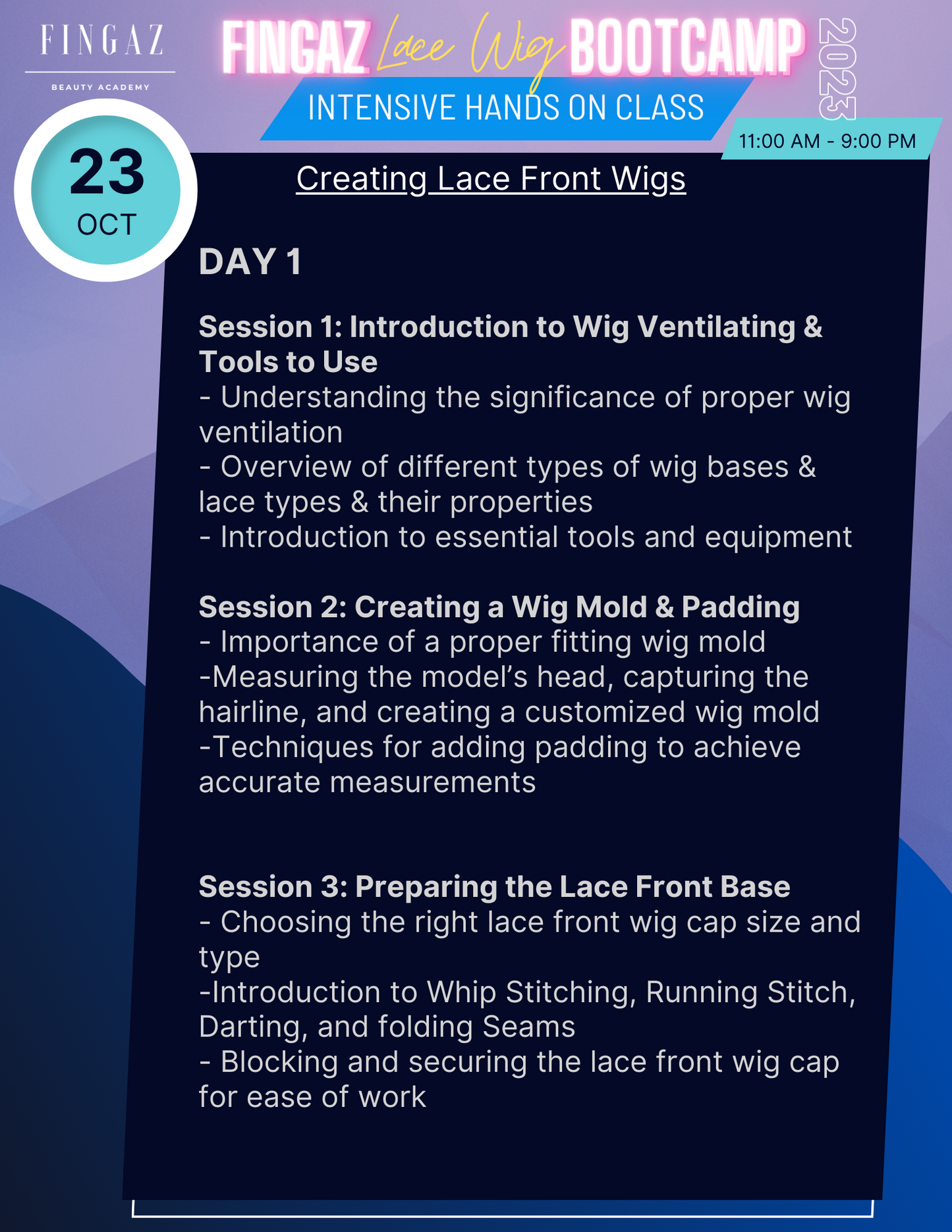 Fingaz Lace Wig Bootcamp