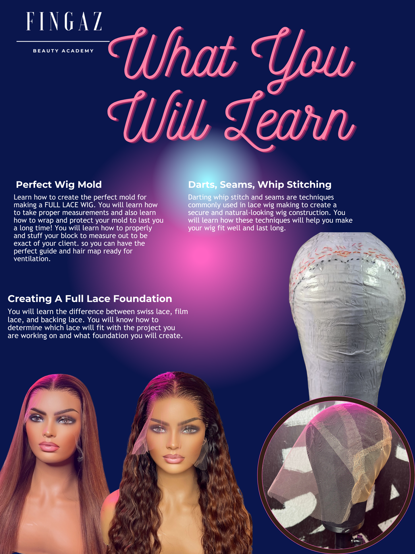 FULL LACE WIG FOUNDATION COURSE